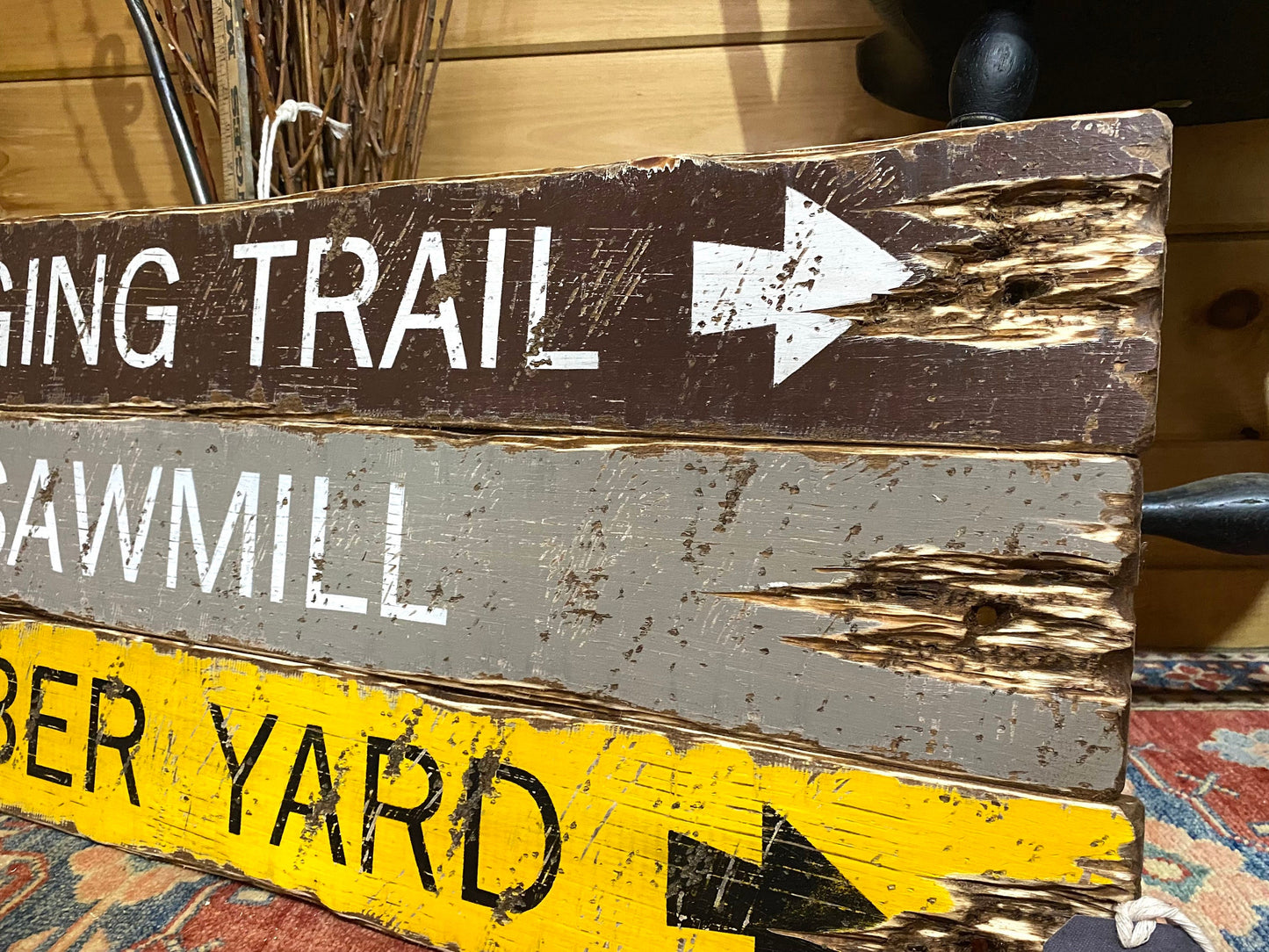 Woodworking Arborist Sawmill Lumber Yard Sign