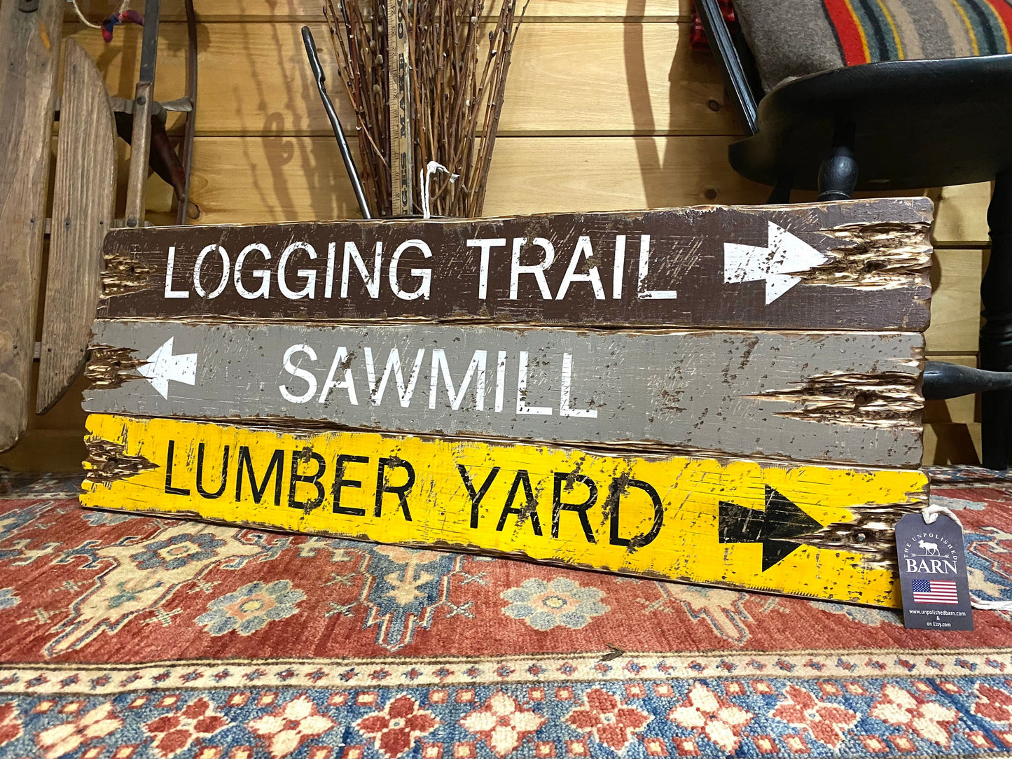Sawmill sign
