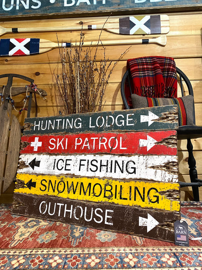Hunting Lodge Sign Set