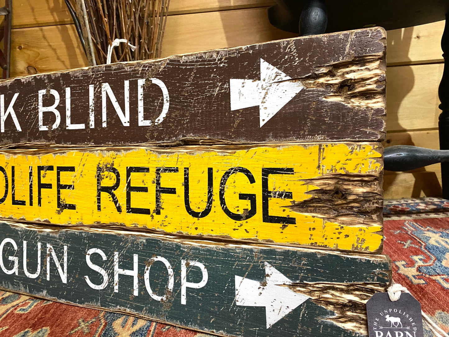 Duck Blind Waterfowl Hunting Sign Set