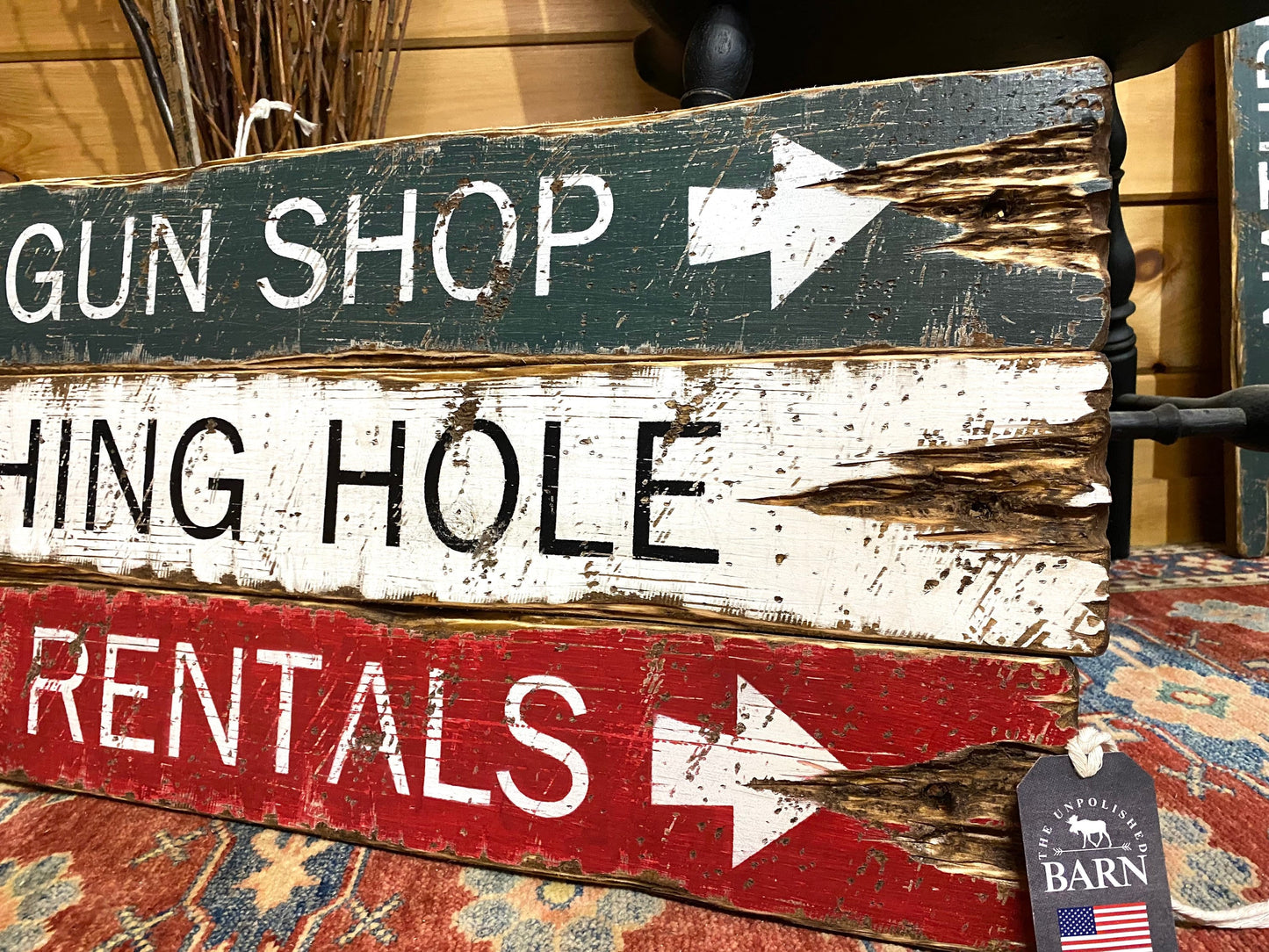 Fishing Wood Sign Set