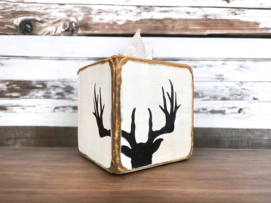 Deer hunting tissue box