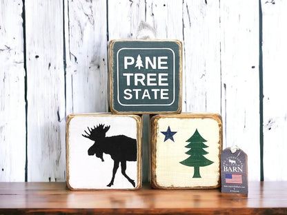 Maine tissue box covers