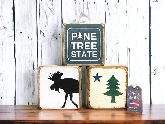 Maine tissue box covers