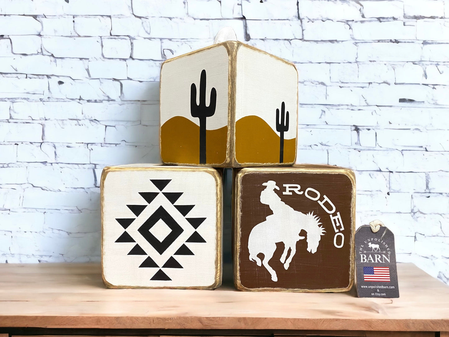 Texas cowboy tissue box