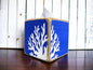Ocean coral beach tissue box