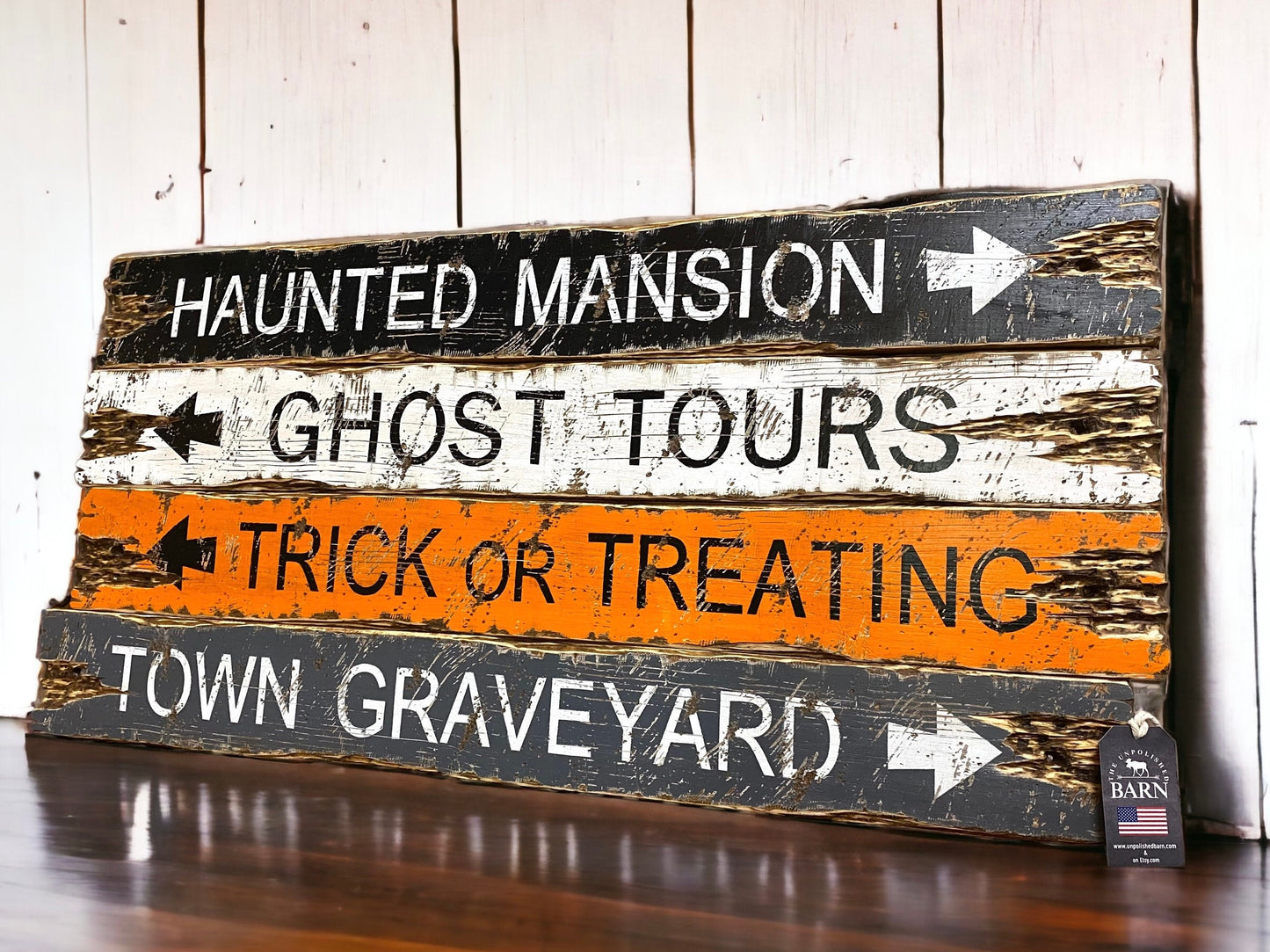 Haunted Mansion Halloween Sign Set