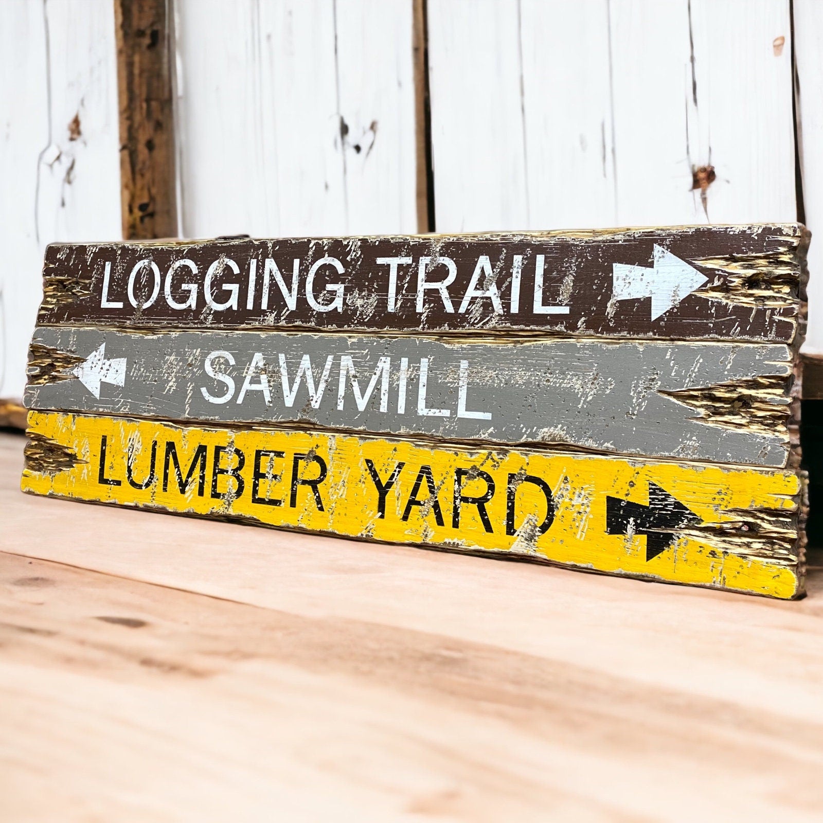 Logging sign set