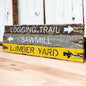 Logging sign set