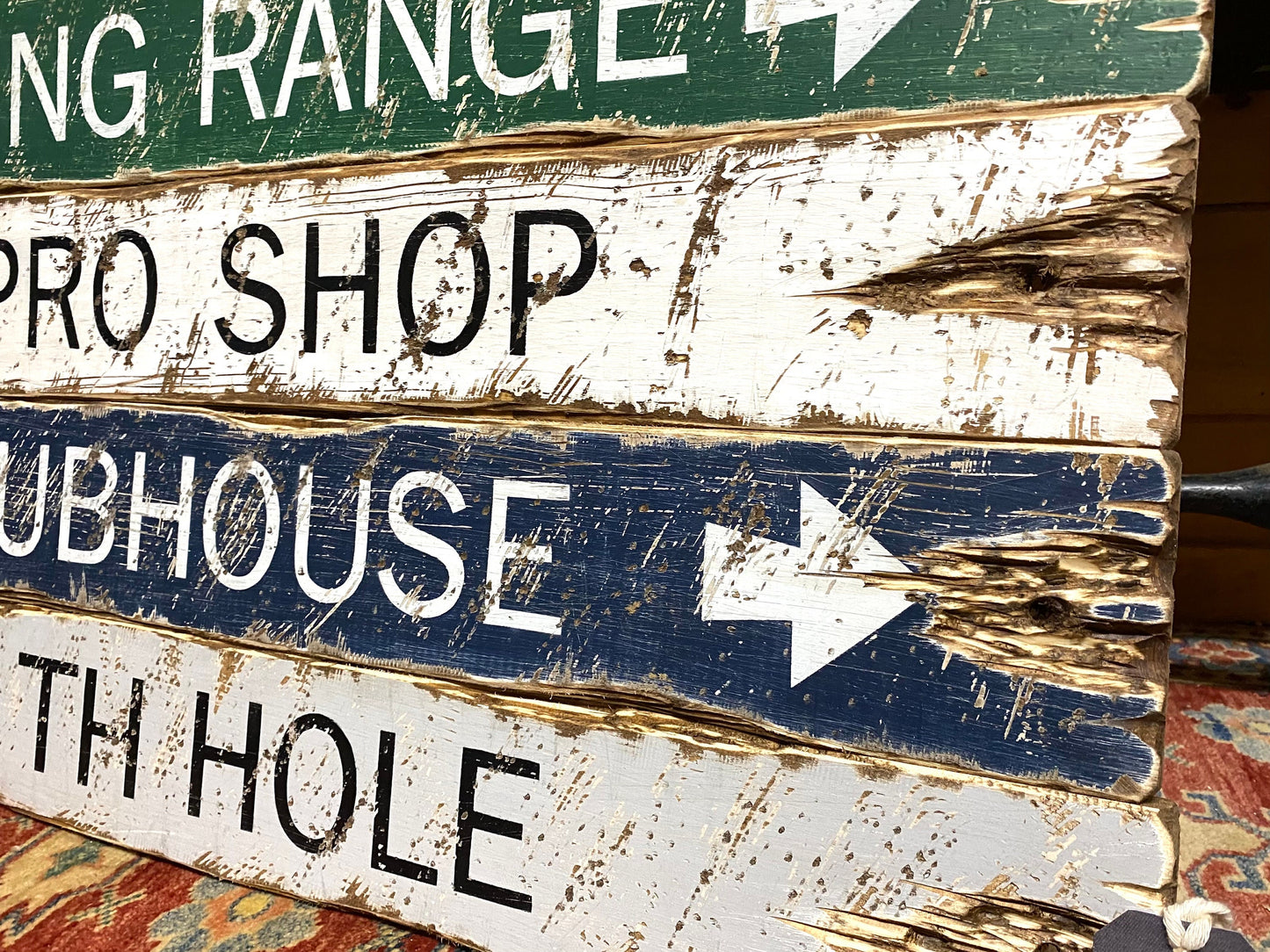 19th Hole Golfing Sign Set