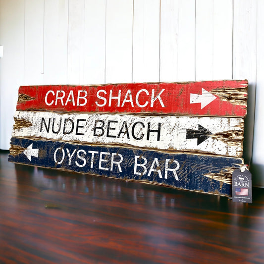Crab shack sign 