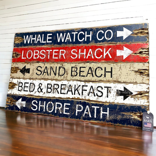 Bar Harbor Maine sign