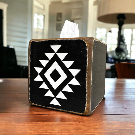 Aztec tissue box