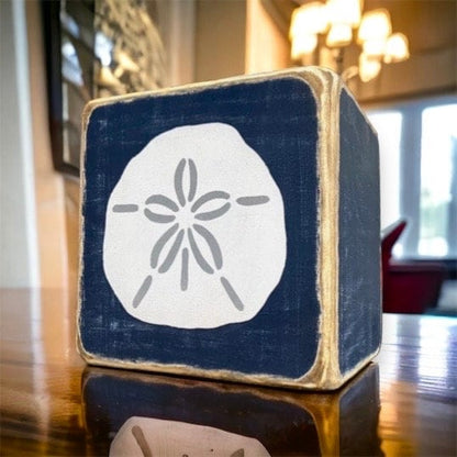 Coastal Beach House Tissue Box Cover