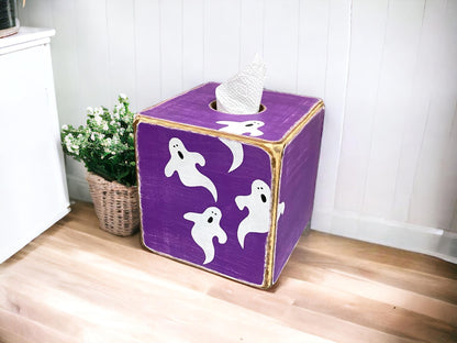 Halloween Ghosts Tissue Box Cover