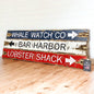 bar harbor maine sign