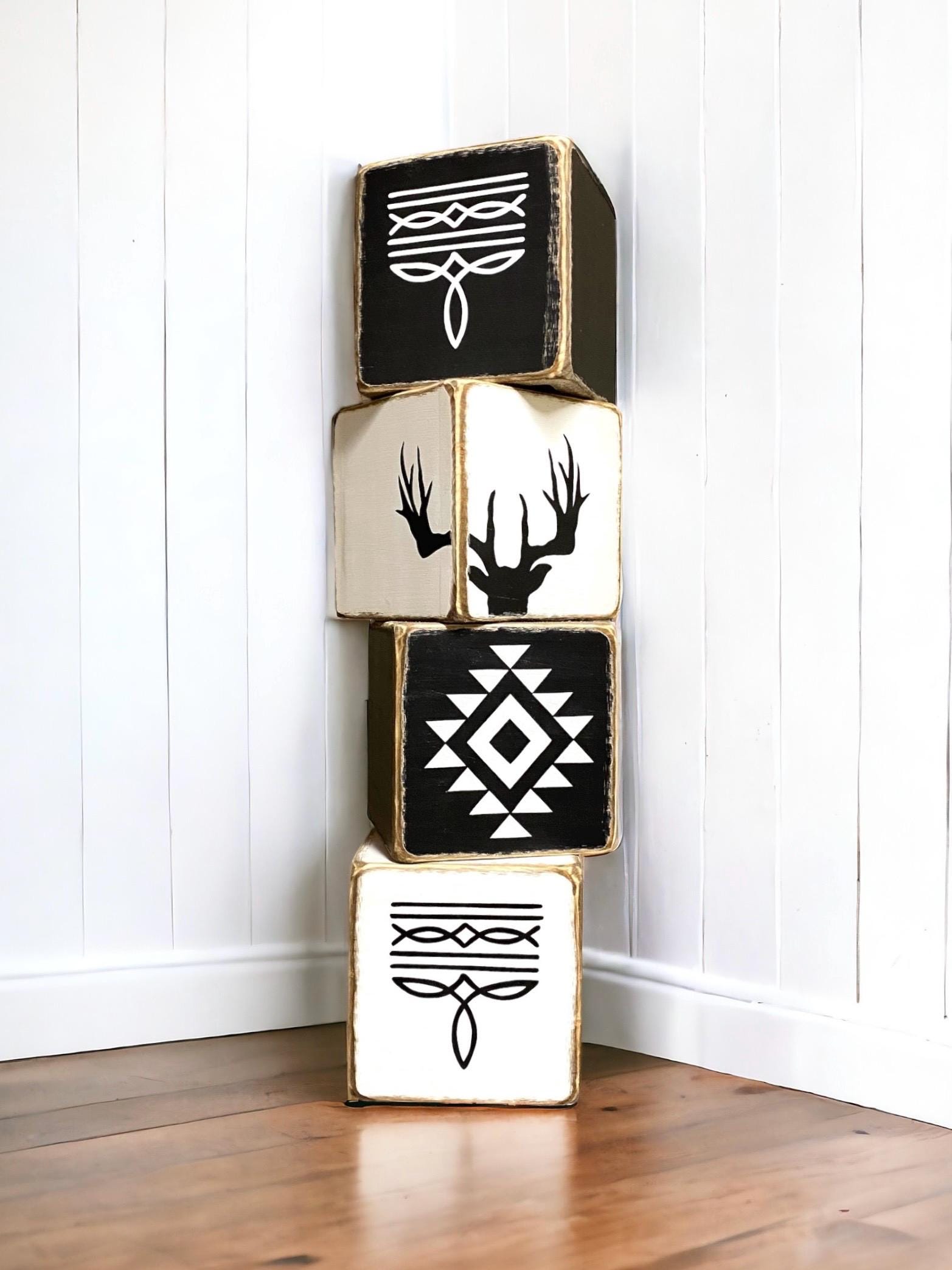 Western home decor tissue boxes